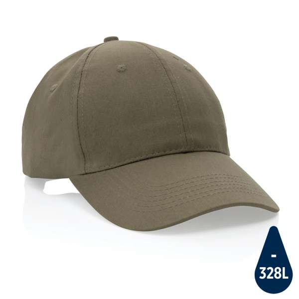 Impact 6 Panel Kappe aus 190gr rCotton mit AWARE™ Tracer