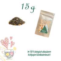 Standbodenbeutel Mini, Kraftpapier, Inhalt 15 g