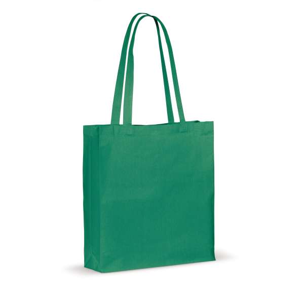 Tasche aus recycelter Baumwolle 140g/m² 38x10x42cm