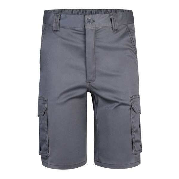 VL HEBE Stretch-Bermudashorts mit mehreren Taschen (240 g / m²), aus Baumwolle (46 %), EME (38 %) un