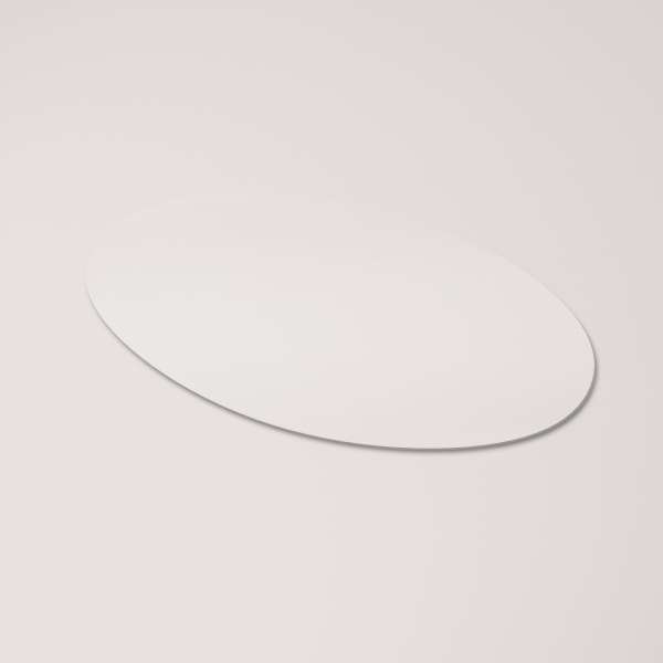 Vinyl Sticker Oval 50x25mm