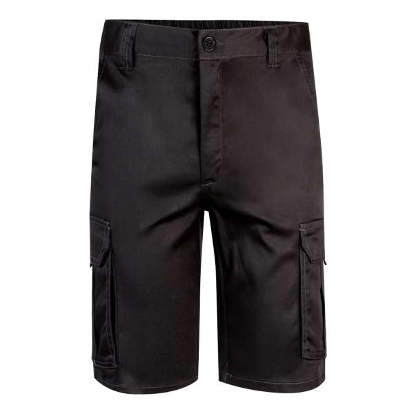 VL HEBE Stretch-Bermudashorts mit mehreren Taschen (240 g / m²), aus Baumwolle (46 %), EME (38 %) un