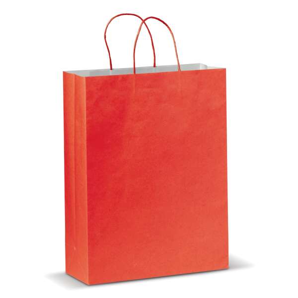 Große Papiertasche im Eco Look 120g/m²