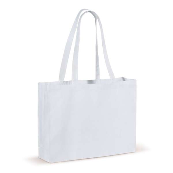 Tasche aus recycelter Baumwolle 140g/m² 49x14x37cm